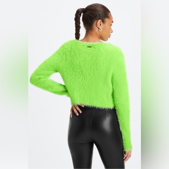 Fabletics Crop Green Cardigan NWT MEDIUM - Picture 2 of 7